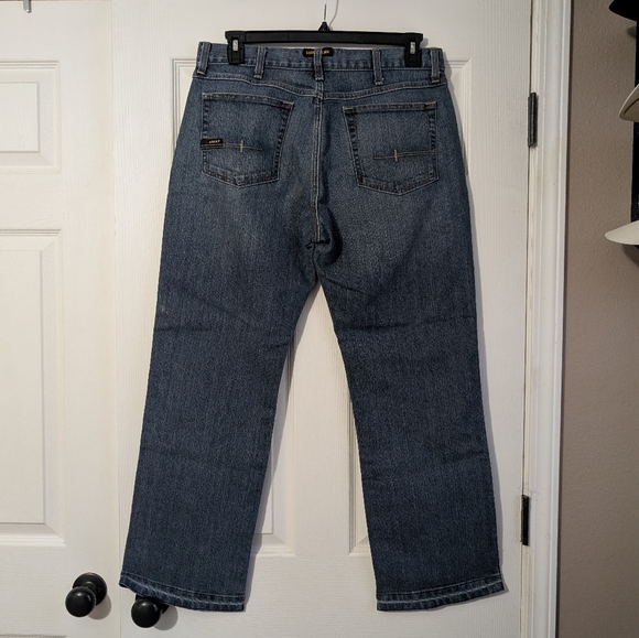 Ariat Rebar M4 Low Rise Boot Cut Men's Jeans Size 34/30 - Picture 4 of 8